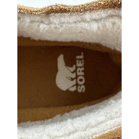 SOREL brown Explorer Drift Waterproof Men's Shoes sz 10.5 in tawny buff/ceramic - Picture 11 of 14